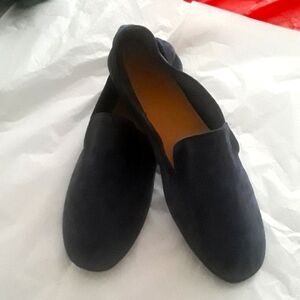 Zara Trafaluc navy flats